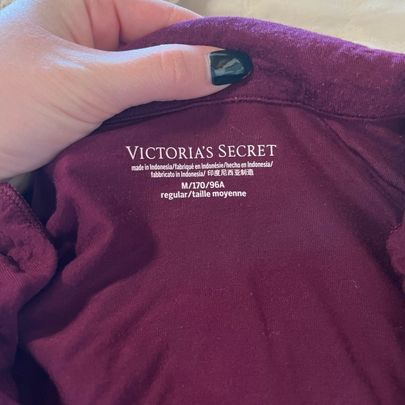 Victoria's Secret Modal Purple Pajama Set Medium - Picture 4 of 6